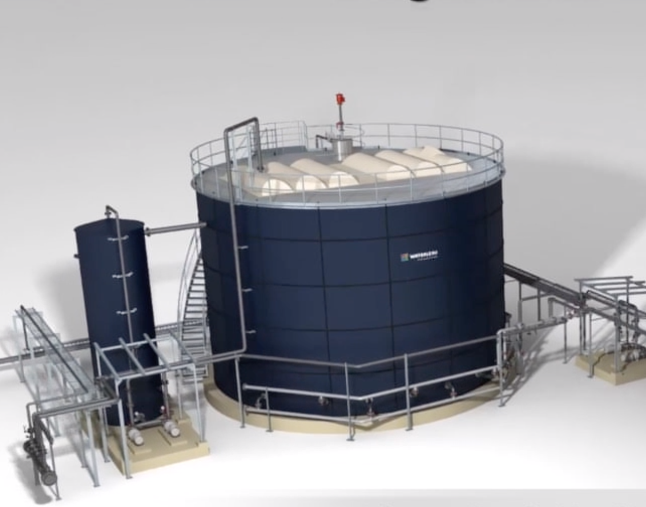污水處理UASB生物反應器構造及工作原理淺析-樂中環保